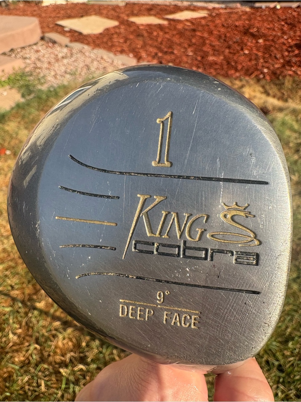King's Cobra 1 Wood Golf Club - Silver